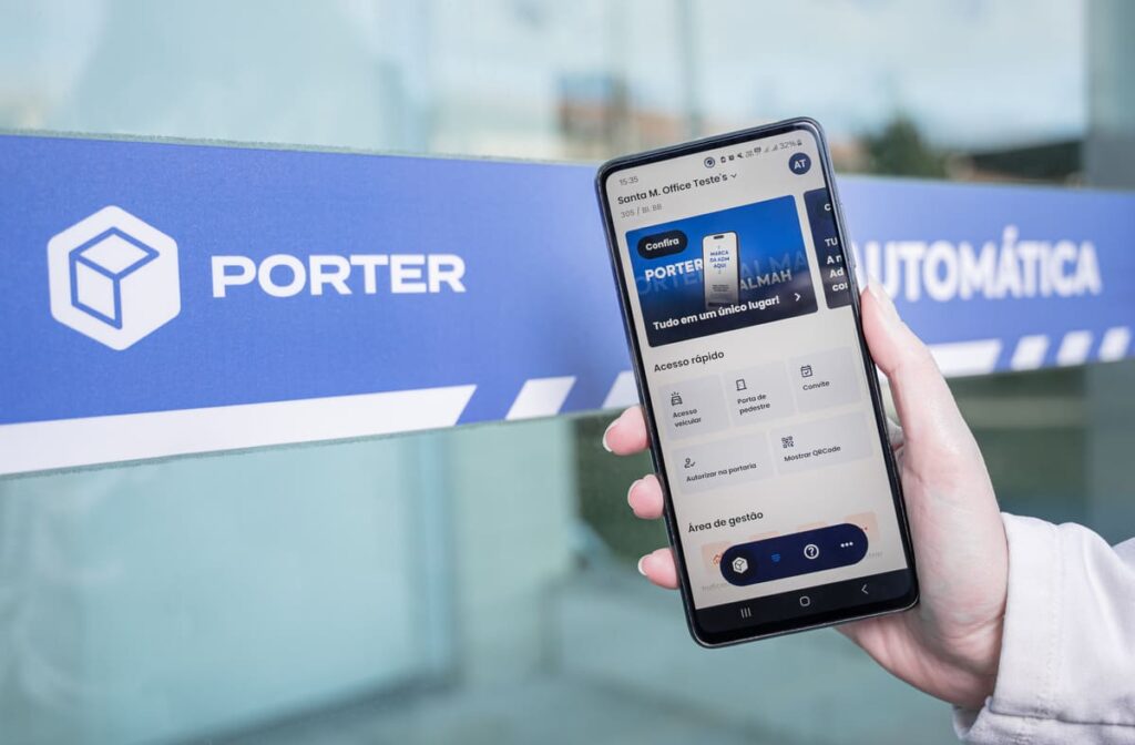 aplicativo próprio Porter